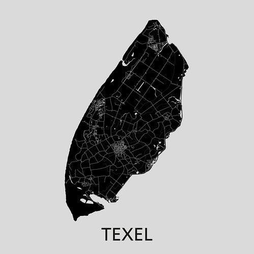 Texel Map | Grey | Wall Circle