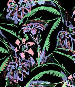 Blumen im Asiatischen Dschungel
