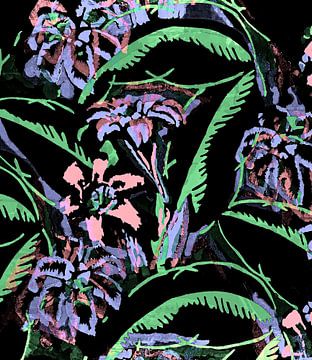 Flowers in the Asian Jungle by FRESH Fine Art
