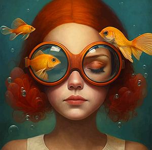 Underwater friends van Mirjam Duizendstra