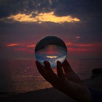 Coucher de soleil de Lenseball