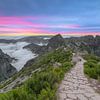 Le soir sur le Pico do Arieiro à Madère sur Michael Valjak