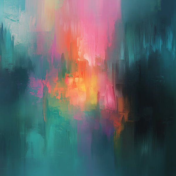 Fluoreszierender Traum von Color Square