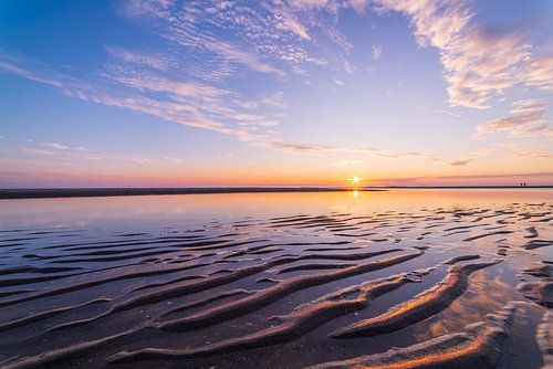 Structuren op het strand