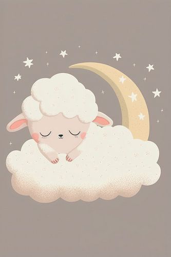 Schaap op een wolk