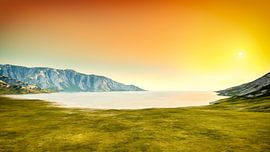 nature scenery sunset background by Markus Gann