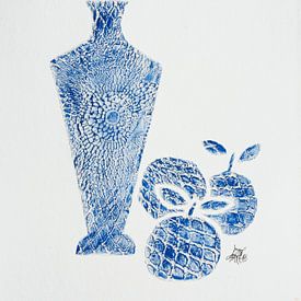 Die blaue Komposition von Beatrice Chauville