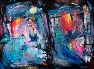 The animals (2011) - acryl op doek - Hans Sturris