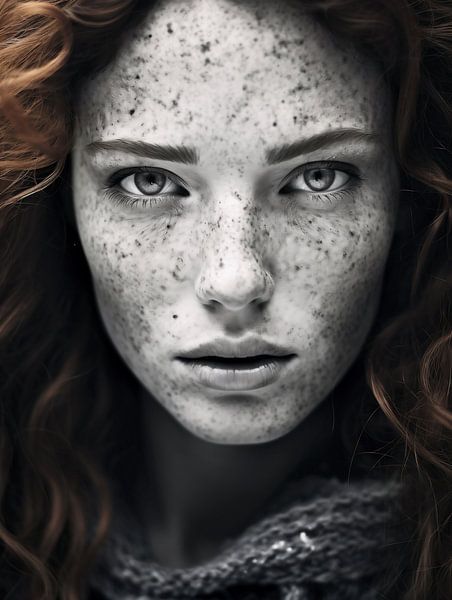 Portrait von fernlichtsicht