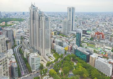 Tokio - Gebäude der städtischen Regierung (Japan) von Marcel Kerdijk