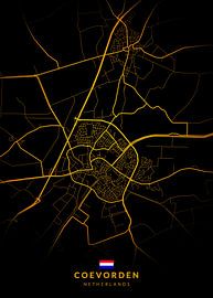 Coevorden Stadtplan von Kenda Maruyama