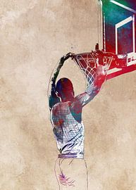 Basketball 7 sport art #basketball sur JBJart Justyna Jaszke