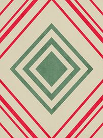 Art géométrique en forme d'étoile sur Claudio Chagas