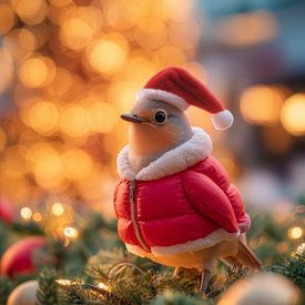 Little Bird in Winter Christmas atmosphere by Studio Ypie