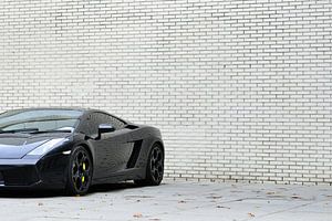 Lamborghini Gallardo in Schwarz von Sjoerd van der Wal Fotografie