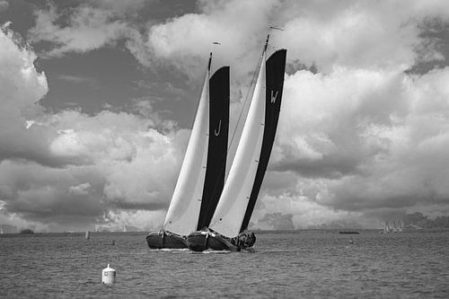 Skutsjezeilwedstrijden op de Friese Meren 2023