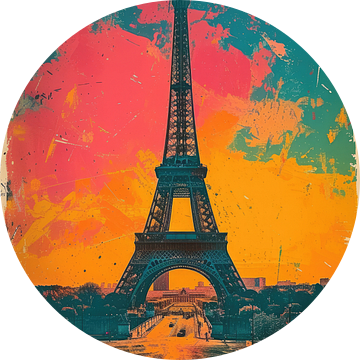 Parijs Eiffeltoren Frankrijk van Niklas Maximilian