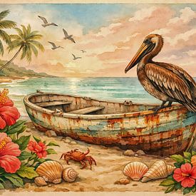 Das verlassene Boot von INGO