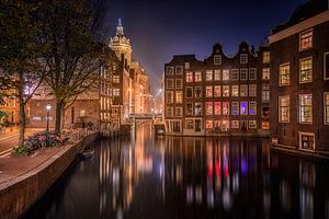 Amsterdam bei Nacht von Michiel Buijse