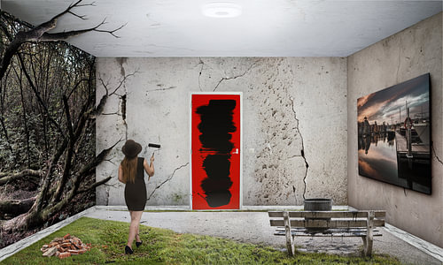 I see a red door - verf, verval en verdriet