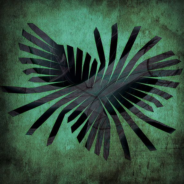 Abstract sheet by Christine Nöhmeier