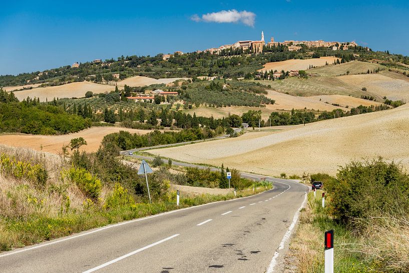 Route vers Pienza par Easycopters