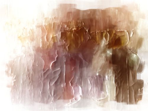 Abstract in aardse kleuren