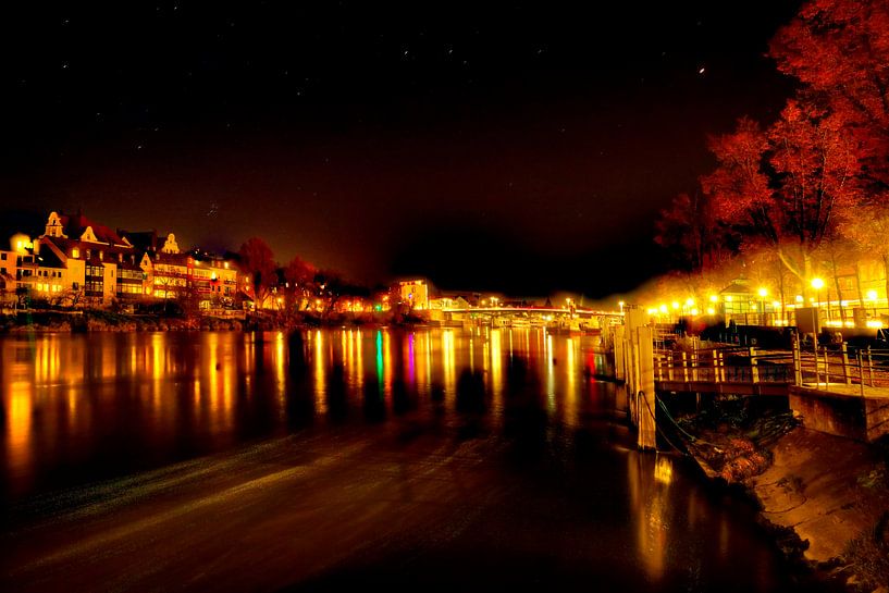 De lichten van Regensburg van Roith Fotografie