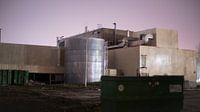 Mysterieus verlaten fabriek