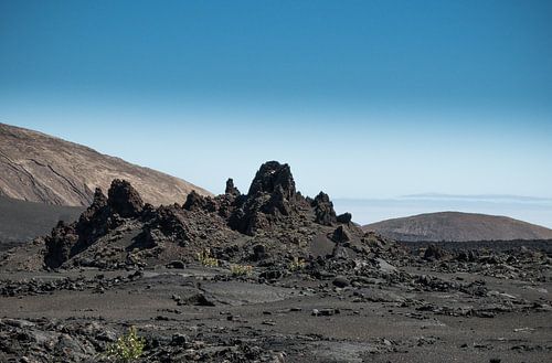 Vulcanisch landschap, Lanzarote.