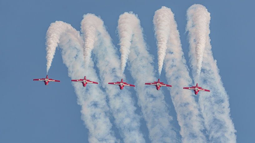 Canadian Armed Forces Snowbirds. by Jaap van den Berg
