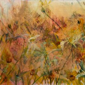 Double Invisibility, oil on canvas, 120 cm x 120 cm von Marija Zdravkovic