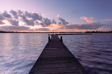 Een mooie zonsondergang van Marjorie Ruts