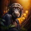 Bonobo von Digital Art Nederland
