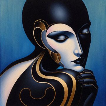 Feminine Art Deco van J.O. Han