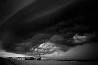 Plankwolk au-dessus de l'embarcadère de Scheveningen, La Haye