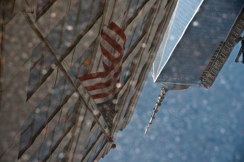 Liberty Tower New York in the Mirror