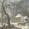 Winterlandschap, Pieter Pietersz. Barbiers van Marieke de Koning