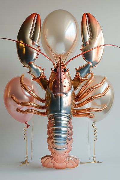 Lobster Luxe - PARTY LOBSTER - balloons by Marianne Ottemann - OTTI