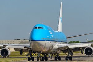 KLM Boeing 747-400 Stadt Johannesburg.