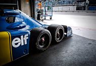 Tyrrell P34 six wheeler in pitbox van BG Photo thumbnail