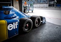 Tyrrell P34 Sechsradfahrzeug in Box