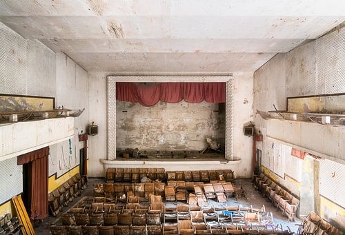 Théâtre abandonné.