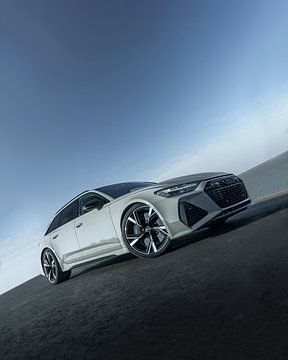Audi RS6 C8 in Nardo Grey van Wessel Dijkstra