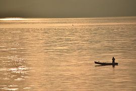 Pêcheur au Mexique sur Daisy Gubbels
