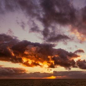 Het schemert op zee van Ag (zilver) | Elke van Putten