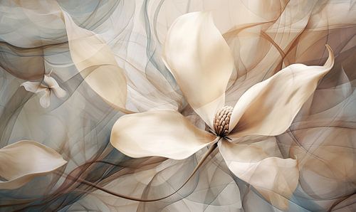 Magnolia Swirl by Jacky