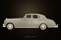 Rolls Royce Silver Cloud III Zwart en Wit van Jan Keteleer (JanKé): Een reis voorbij het canvas thumbnail