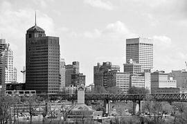 Skyline Memphis van Arno Wolsink
