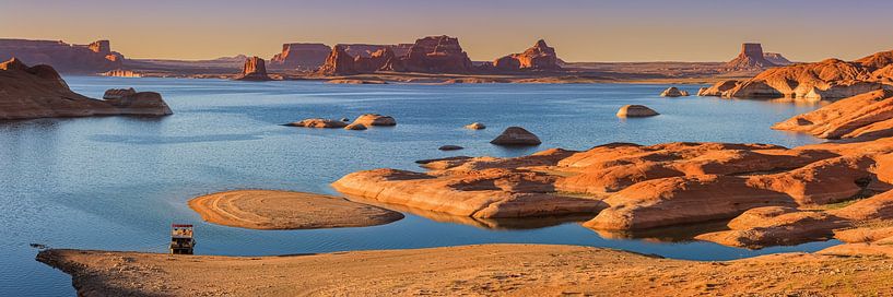 Panorama of Lake Powell, Utah by Henk Meijer Photography